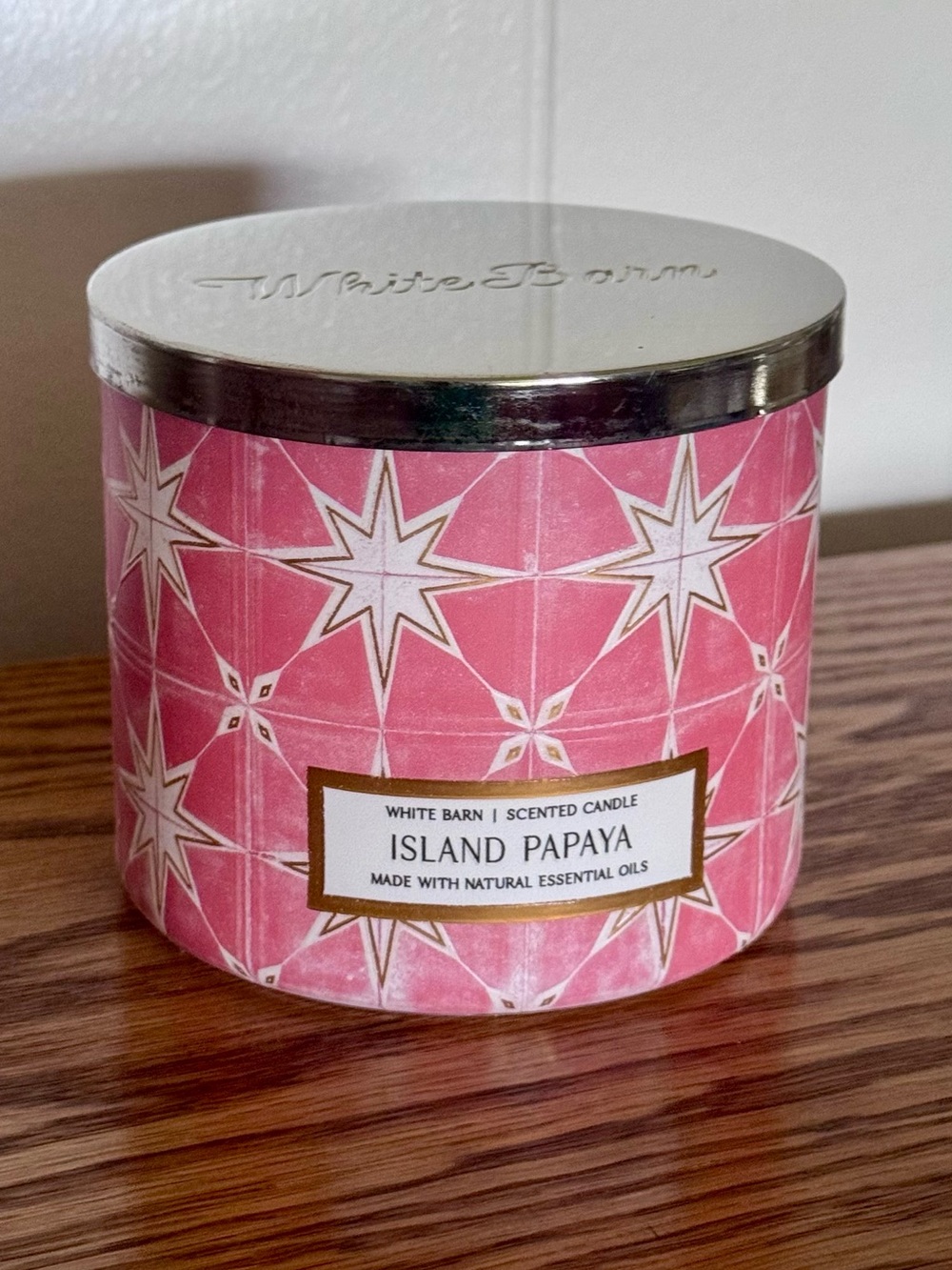 Bath & Body Works Island Papaya 3 Wick Candle